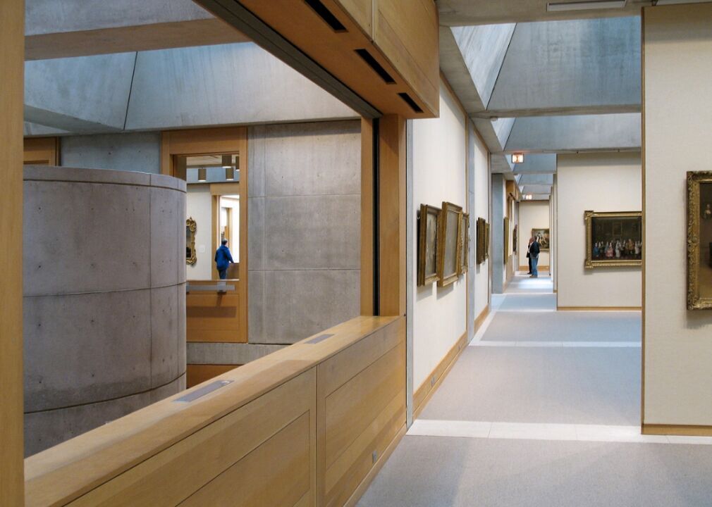 1977: Louis Kahn’s Yale Center for British Art opens